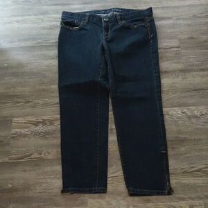 Loft Ann Taylor modern crop jeans Sz 8
